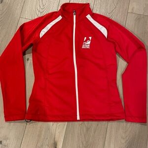 US Figure Skating Jacket Active Team USA red Small From Museum Broadmoor